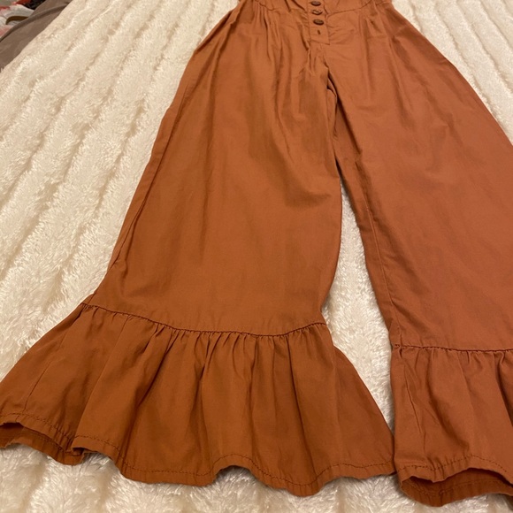 ASOS orange jumpsuit - Picture 2 of 3